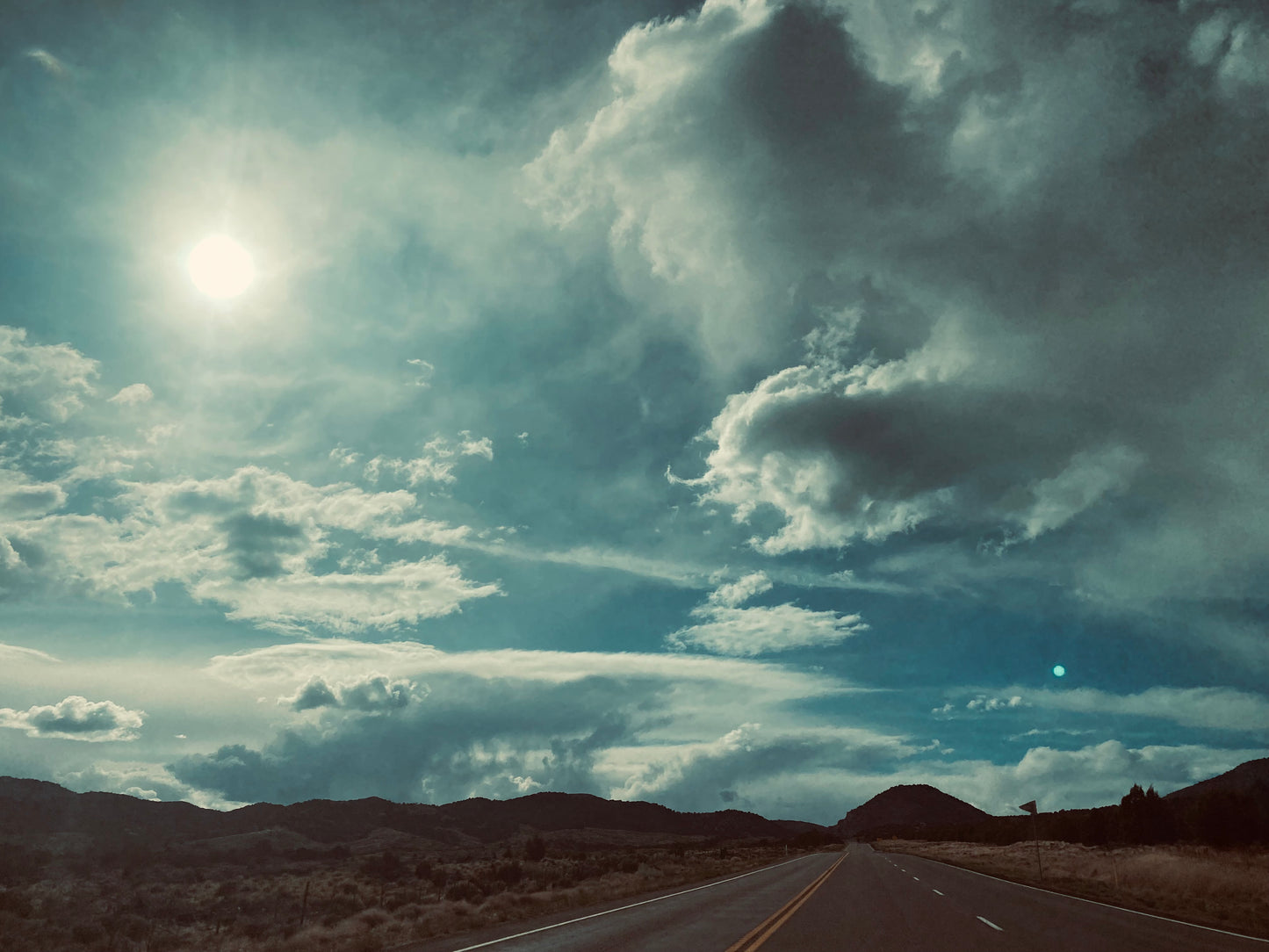 Signed Mountain Landscape 5x7 Photo
