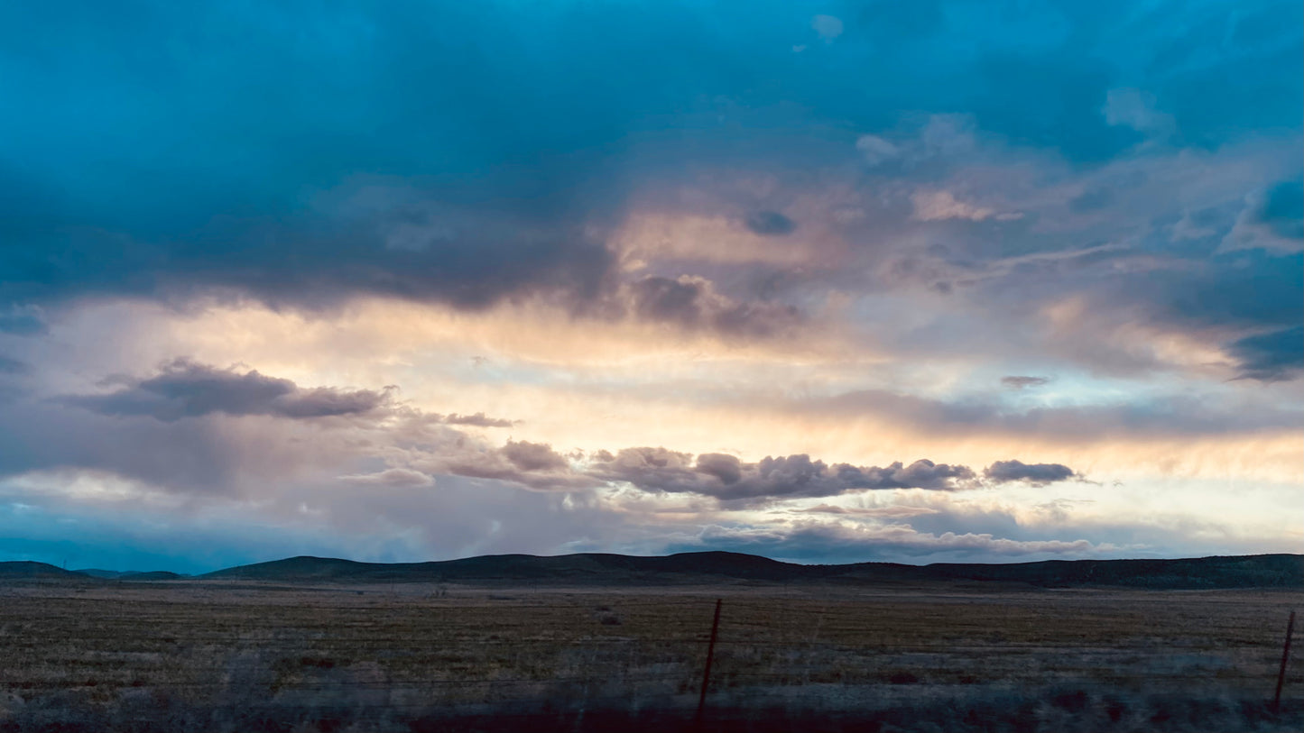 Signed Mountain Landscape 5x7 Photo