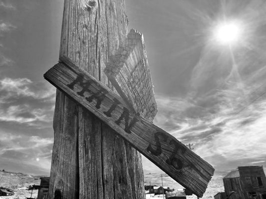Signed Bodie, California Ghost Town 5x7 Print