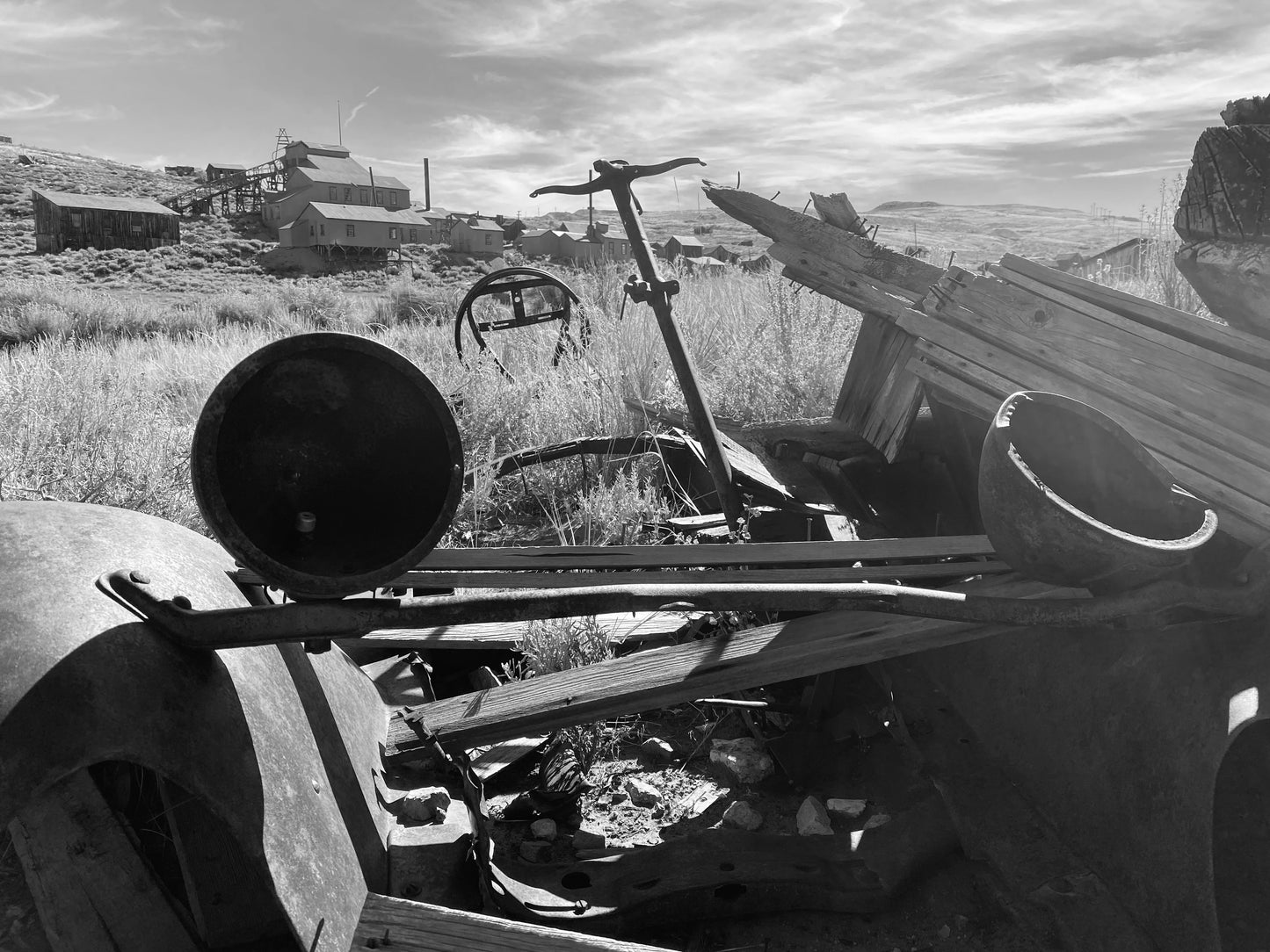 Signed Bodie, California Ghost Town 5x7 Print