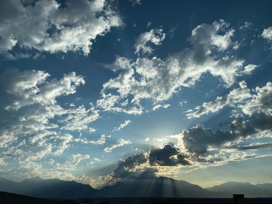 Signed Mountain Landscape 5x7 Photo