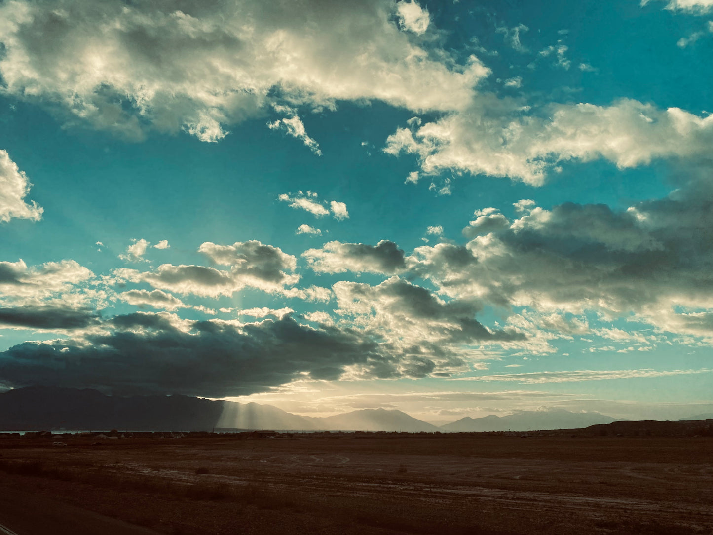 Signed Mountain Landscape 5x7 Photo