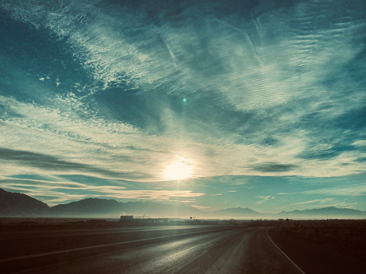 Signed Mountain Landscape 5x7 Photo